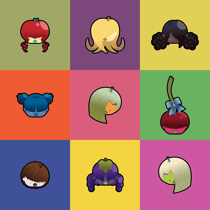 FruitHeads - Series #1