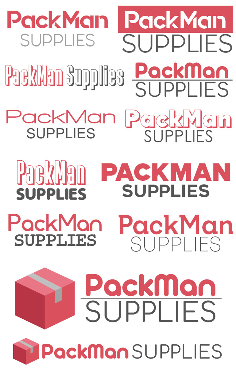 Packman Supplies - Logos